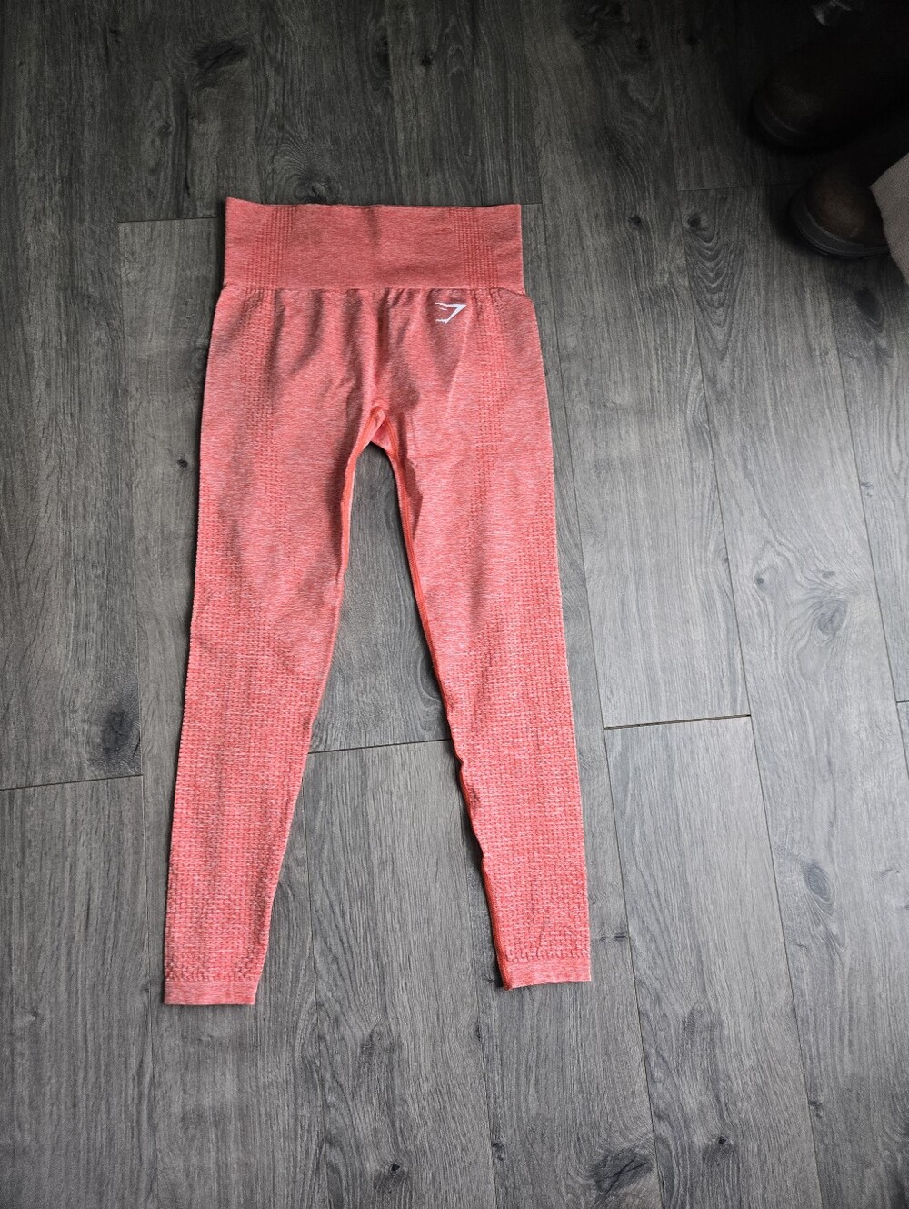 Gymshark Coral-Blend Seamless Leggings